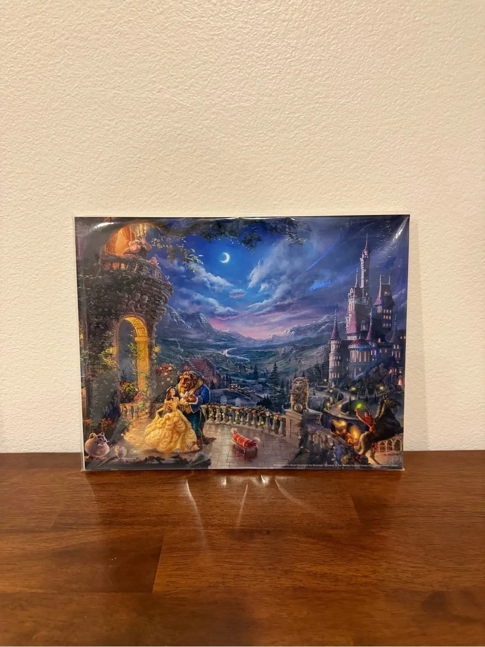 Disney Beauty and the Beast Dancing in the Moonlight - Art Print - 11